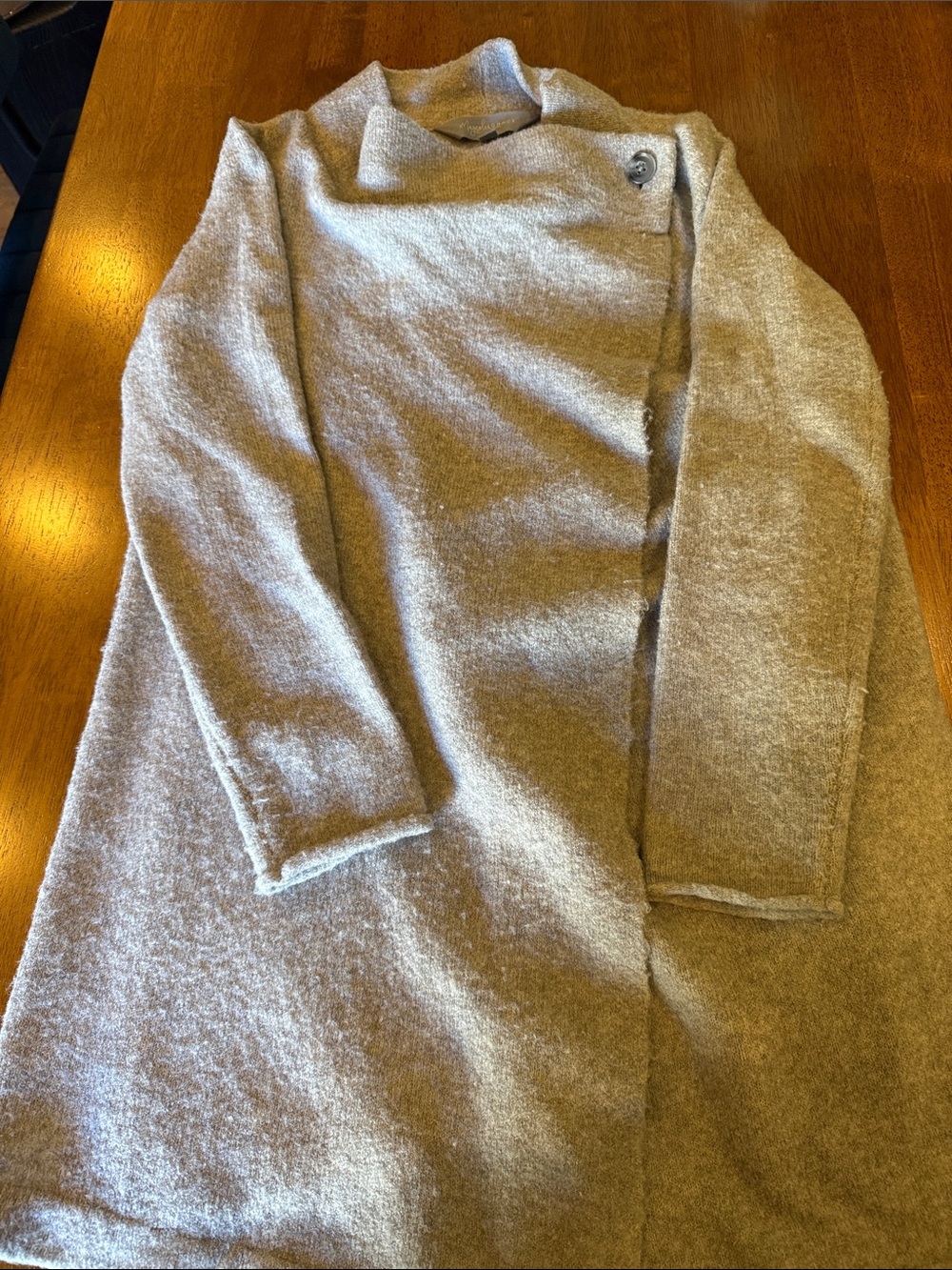 Cozy Light Gray cardigan